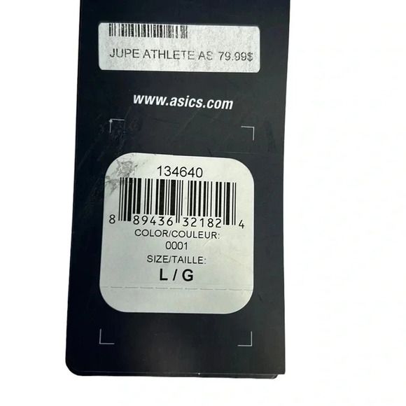 ASICS skort Y2K, retro, all White ,tennis style,activewear,sporty,feminine,NWT - Picture 6 of 16